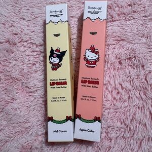 Hello Kitty Lip Balm Duo - Yellow and Pink